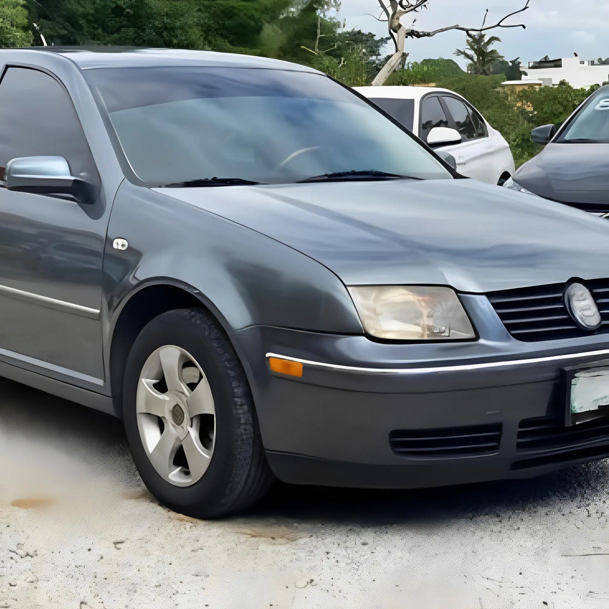 Par Cuartos Vw Lateral Facia Ambar Parachoque Jetta A4 99-06