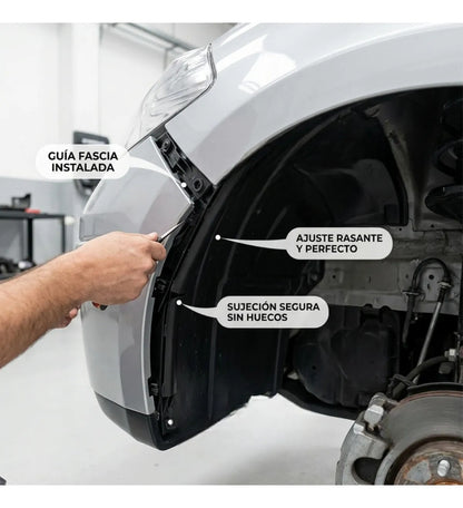 Juego Guias Facia Delanteras Par Nissan Tiida 2007-2018