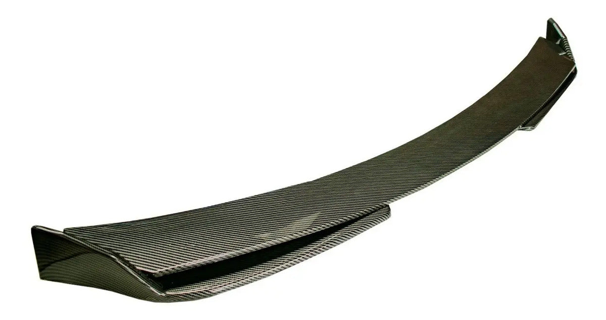 Lip Fibra Carbono Splitter Universal Plastico Delantero 3pzs