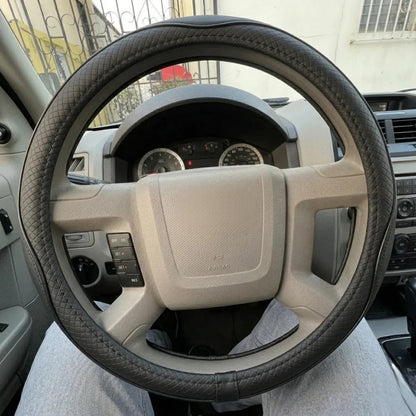 Funda Cubre Volante Filo Cromo Gama Alta Forma Redondo 38cm