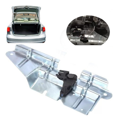 Chapa Cajuela Pistillo Soporte Metal Vw Jetta A4 Clasico Mk4