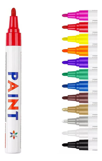 Plumon Marcador Llanta 1 Pz Sport Letras Auto Moto Tunning