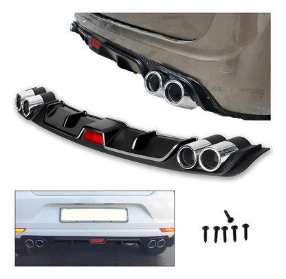 Escape Difusor Trasero Universal Spoiler Tuning Racing Sport