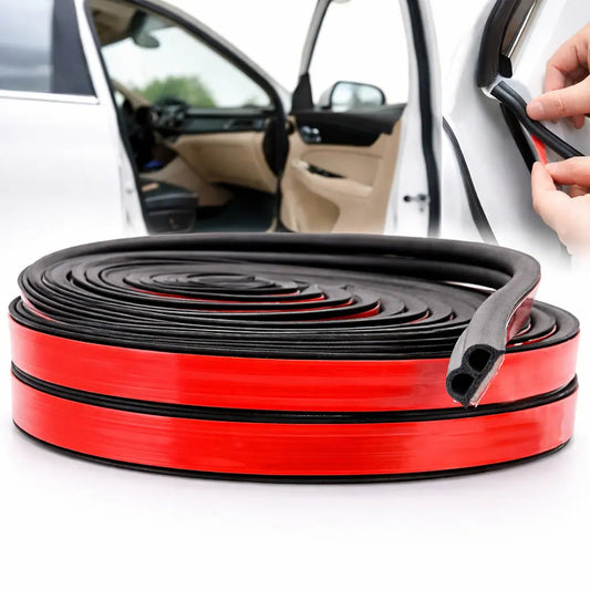 10m Cinta Protector Hule Sellado Puerta Borde Auto Tipo B