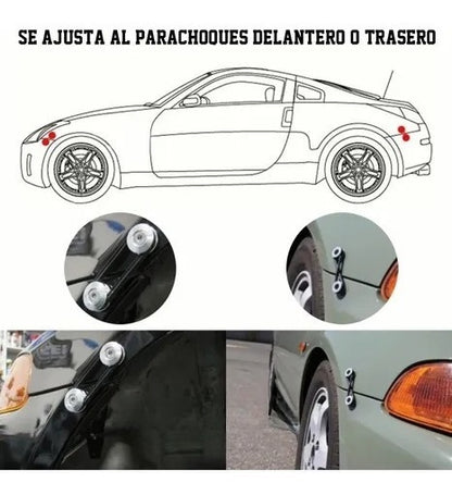 Sujetadores Facia Plano Tornillo Liga  Bumper Fastener