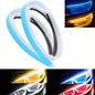 Par Tira Led Drl 30cm Direccional Secuencial Flexible Auto