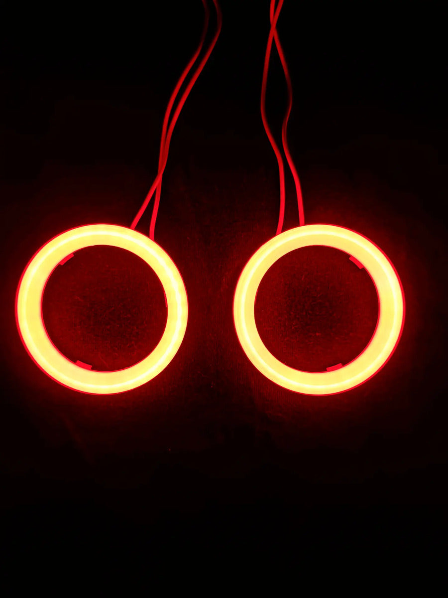 Aro Led Doble Anillo Ojo Angel Brillante Decorativo 80mm