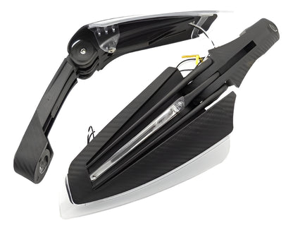 Cubre Puño Moto Universal Handguard Luz Led Protector Manos