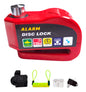 Alarma Impermeable Candado Antirrobo Moto Bici Freno Disco