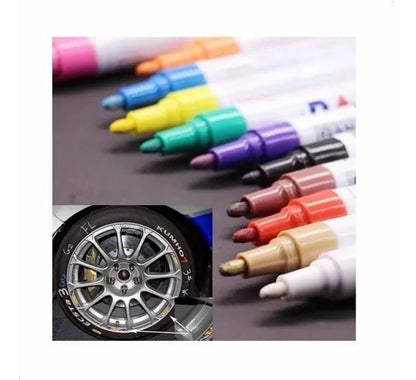 Plumon Marcador Llanta 1 Pz Sport Letras Auto Moto Tunning