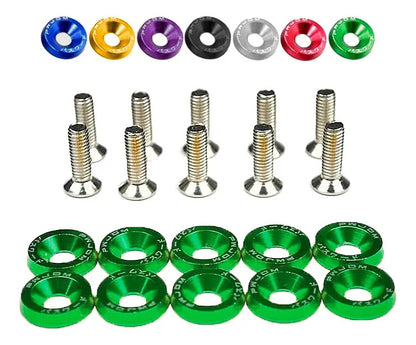 Tornilleria Motor Jdm Fender Decorativo Washer Tuning Header