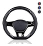 Funda Cubre Volante Fibra Carbono Gama Alta Forma D 38cm
