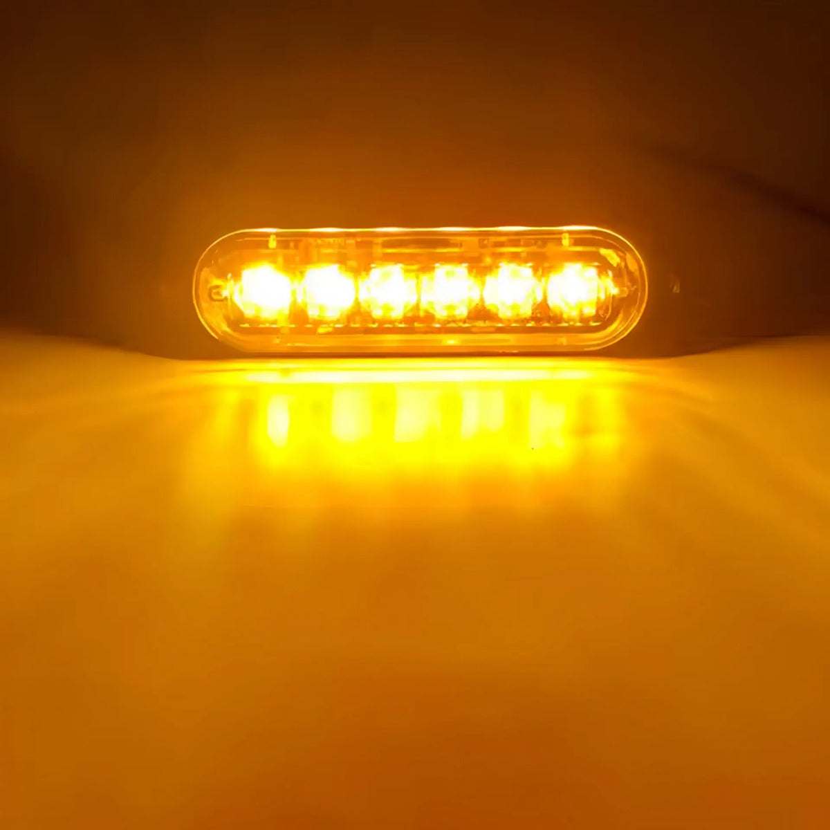 Par Faro Led Patrulla Barra Lateral Estrobo Moto Auto
