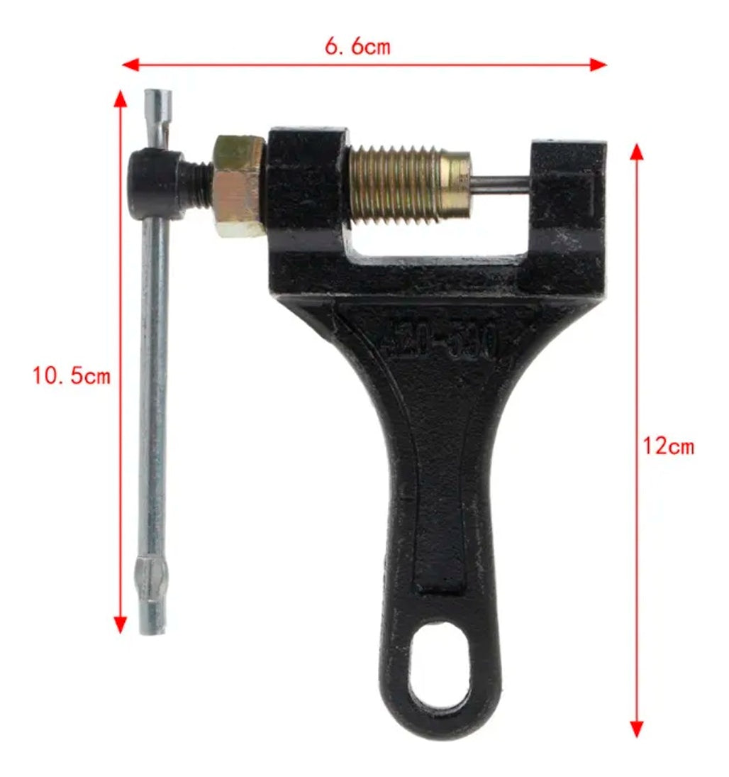 Extractor Cadena Cortador Remachadora Moto Bicicleta