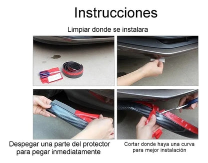 Lip Universal Spoiler Samurai Facia Faldon Flexible Estribo