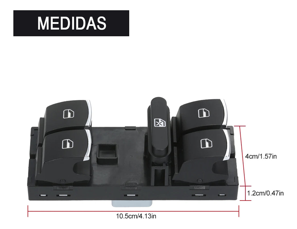 Control Maestro Switch Vidrios Vw Jetta Bora Passat Tiguan