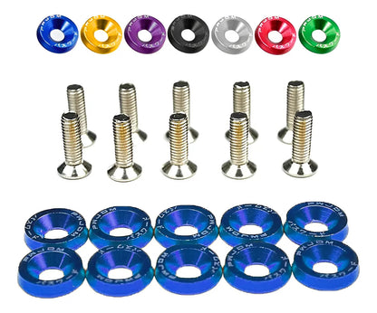 Tornilleria Motor Jdm Fender Decorativo Washer Tuning Header