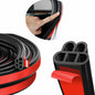 25m Cinta Sellador Protector Borde Auto Doble Capa Universal