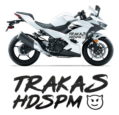 Calcomanía Trakas Hdspm Sticker Universal Decorativo Auto