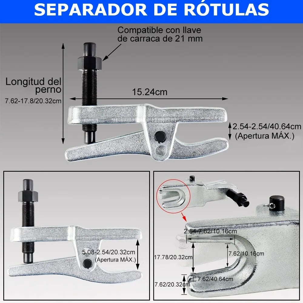 Extractor Rotula Kit Herramienta Suspension Reparacion Auto Vmingo