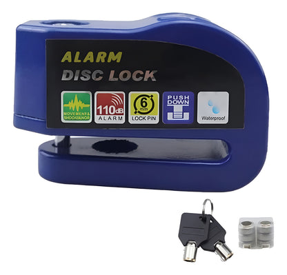 Alarma Candado Moto Impermeable Freno Disco Bloqueo Seguro