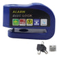 Alarma Candado Moto Impermeable Freno Disco Bloqueo Seguro