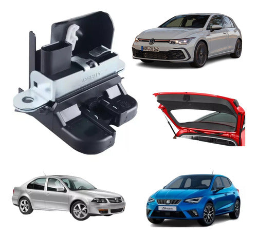 Cerradura Chapa Cajuela Vw Seat Ibiza Golf Jetta Clasico