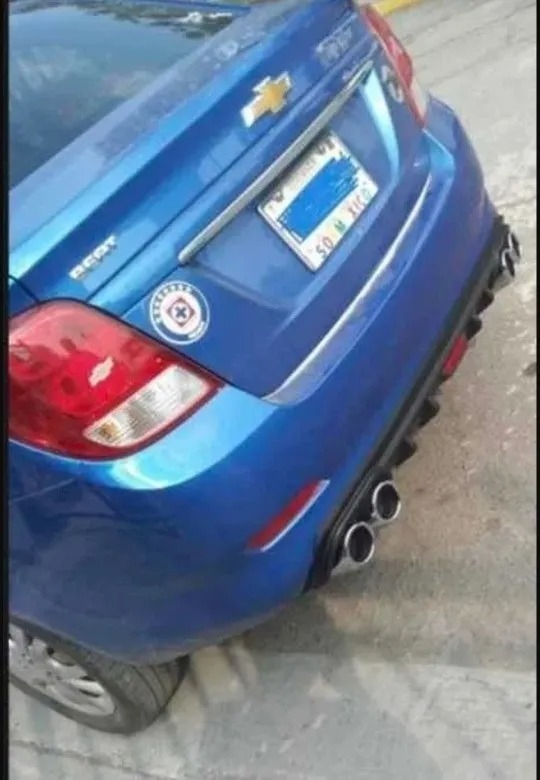 Escape Difusor Trasero Universal Spoiler Tuning Racing Sport