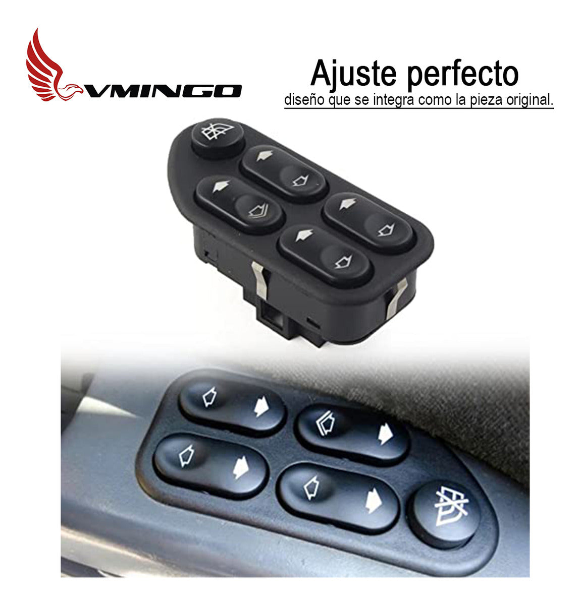 Control Maestro Switch Vidrios Ford Ecosport Fiesta Ranger