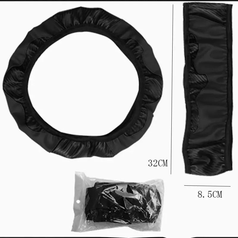 Funda Cubre Volante Deportivo Protector Antiderrapante Auto