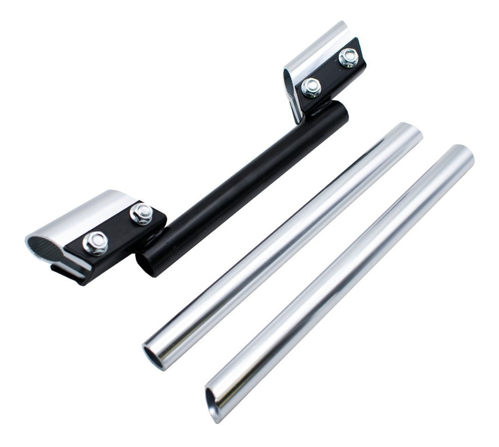 Manubrio Deportivo Moto Metalico Universal Posiciones 3 Pzs