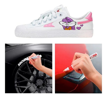 Plumon Marcador Llanta 1 Pz Sport Letras Auto Moto Tunning