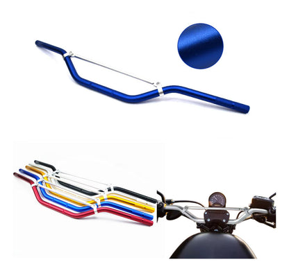 Manubrio Metalico Moto Universal Deportivo Aluminio 1 Pz