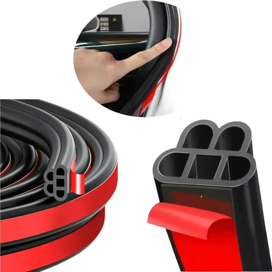 20m Cinta Protector Sellador Borde Auto Doble Capa Universal