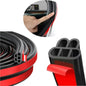 20m Cinta Protector Sellador Borde Auto Doble Capa Universal