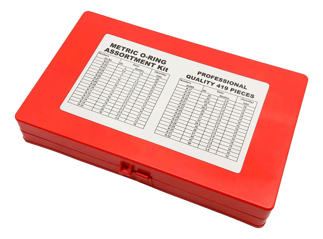 Empaque O-ring Kit Juego Estandar Milimetrico 419 Pz