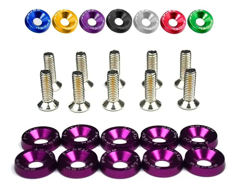 Tornilleria Motor Jdm Fender Decorativo Washer Tuning Header