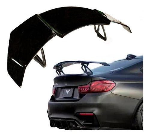 Aleron Super Deportivo Sedan Cola De Pato Racing Negro Piano