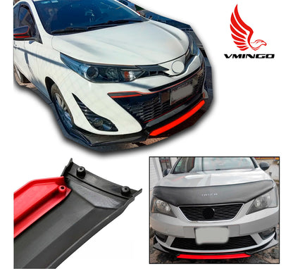 Lip Splitter Delantero Filo Color Facia Auto Deportivo Frontal 4pz