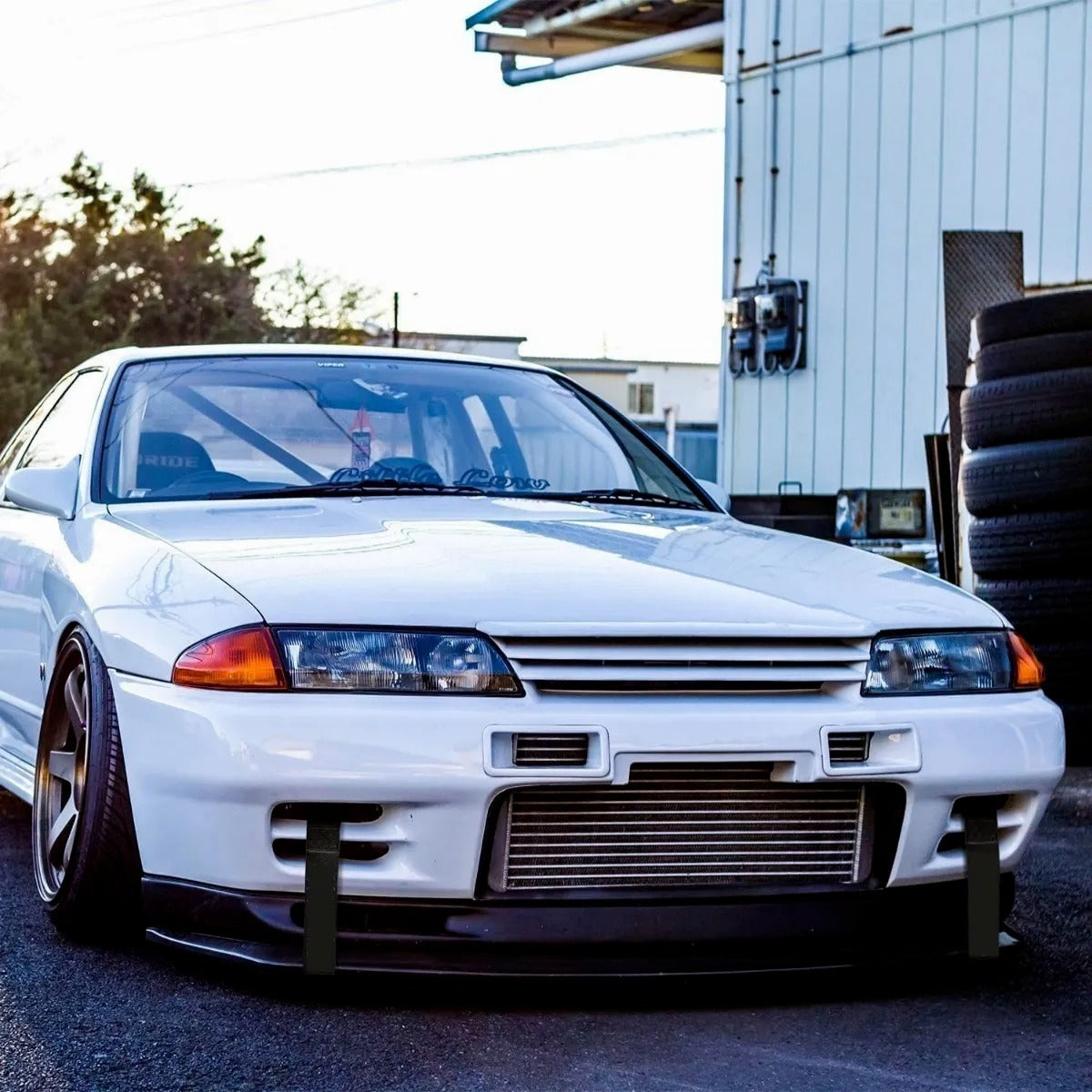 Tiron jalon tela liso auto universal