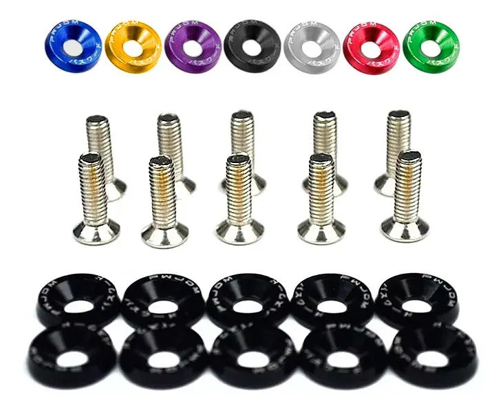 Tornilleria Motor Jdm Fender Decorativo Washer Tuning Header