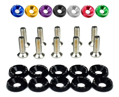 Tornilleria Motor Jdm Fender Decorativo Washer Tuning Header