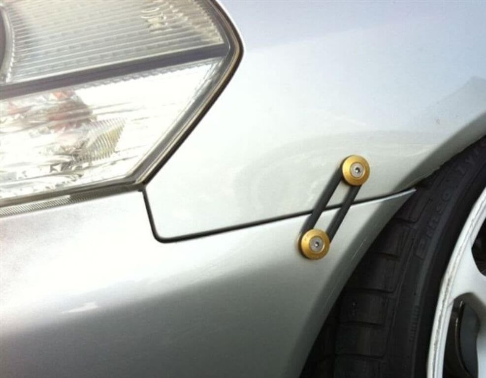 Sujetadores Facia Plano Tornillo Liga  Bumper Fastener