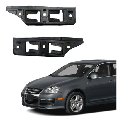 Par Guias Soporte Facia Defensa Delantera Vw Bora 2005-2010