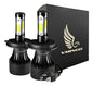 Kit Faros Delanteros Led 4 Lados Auto Moto 9007 H4 H13 9004
