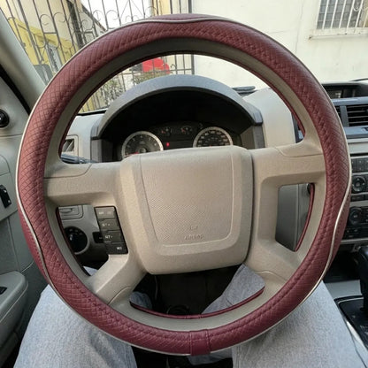 Funda Cubre Volante Filo Cromo Gama Alta Forma Redondo 38cm