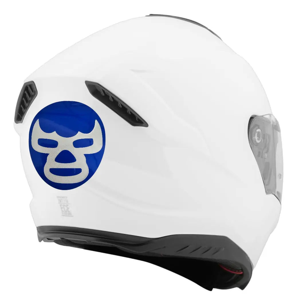 Calcomanía Mascara Luchador Sticker Auto Suv Moto Universal