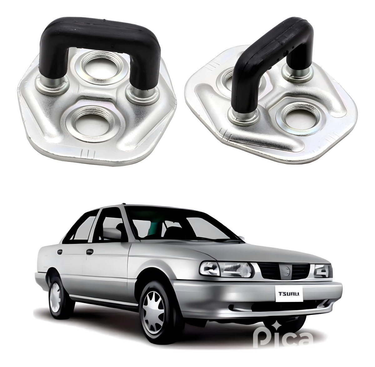 Contra Chapa Puerta Nissan Tsuru Iii 1992-2018 Sentra Altima