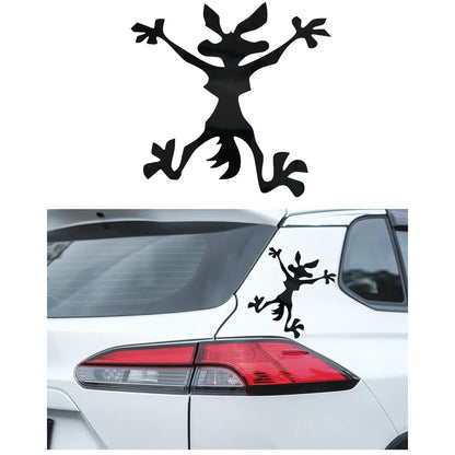 Calcomanía Coyote Estampado Sticker Auto Suv Moto Universal