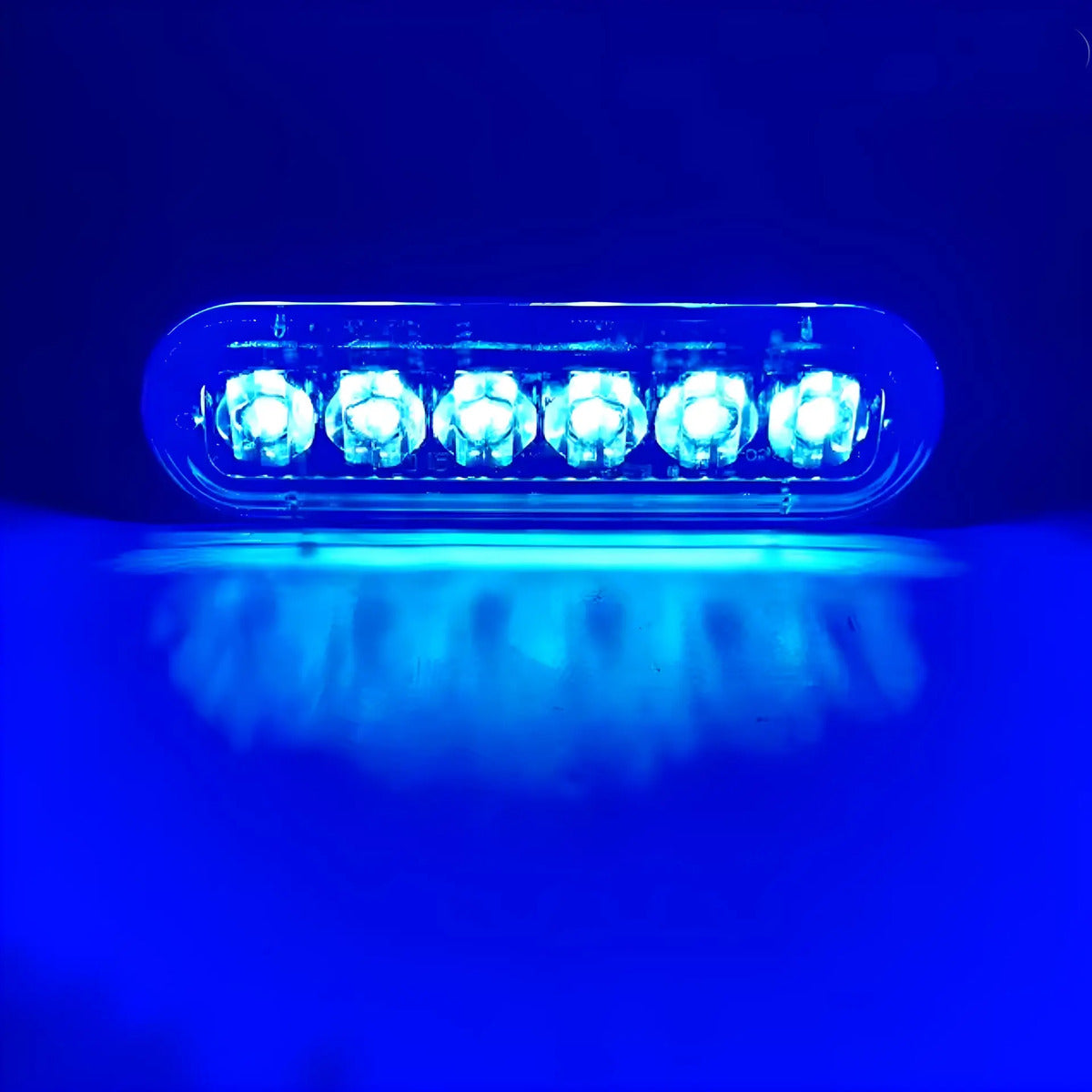 Par Faro Led Patrulla Barra Lateral Estrobo Moto Auto
